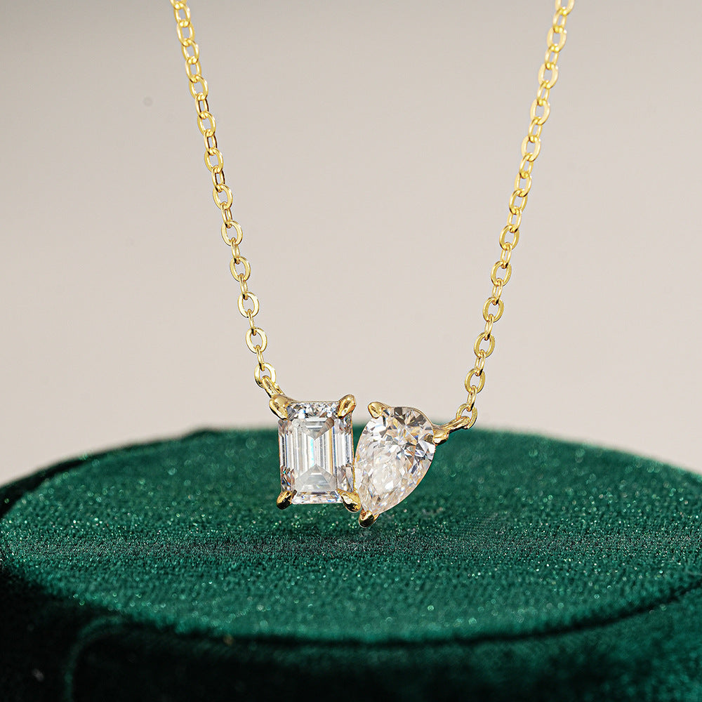 White Diamond Necklace | 925 Sterling Silver